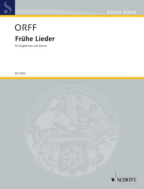 Frühe Lieder