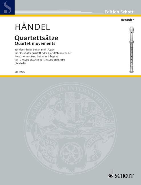 Quartettsätze [score and parts]