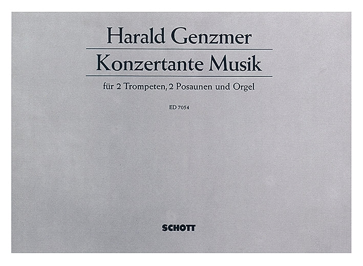 Konzertante Musik GeWV 420