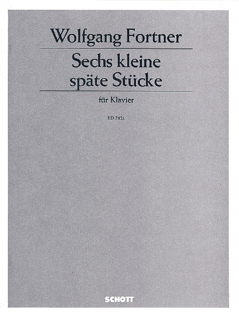 Sechs späte Stücke