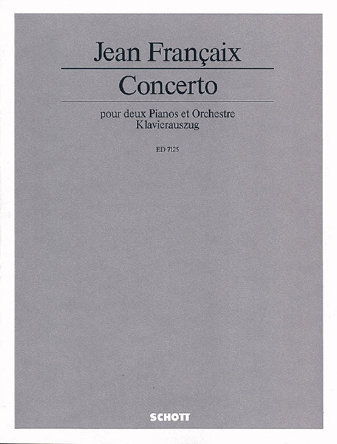 Concerto for 2 pianos and orchestra