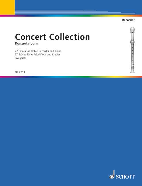 Concert Collection [treble recorder and piano]