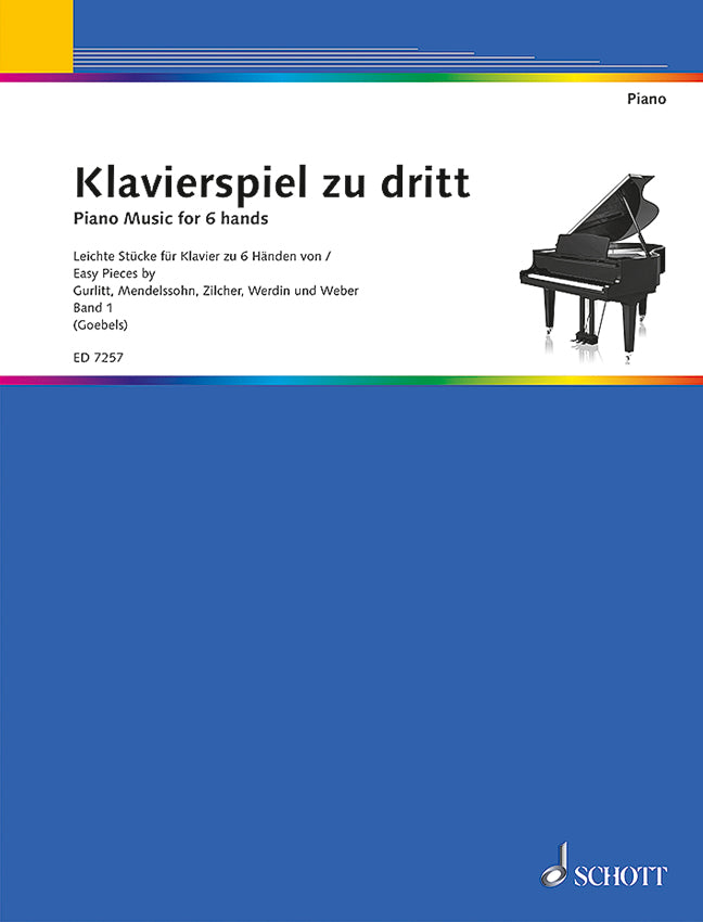 Klavierspiel zu dritt, vol. 1