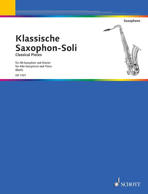Klassische Saxophon-Soli [alto saxophone and piano]