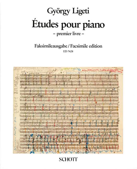 Études pour piano, vol. 1 [Facsimile of the first version]