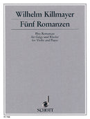 Fünf Romanzen [violin and piano]