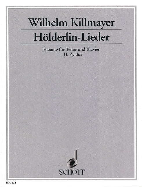 Hölderlin-Lieder, 2nd Cycle