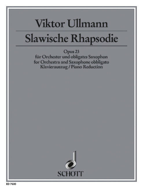 Slawische Rhapsodie op. 23