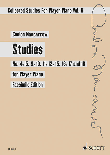 Studies for Player Piano, vol. 6