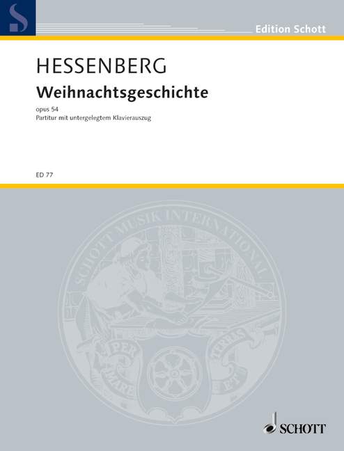 Weihnachtsgeschichte op. 54 [score]