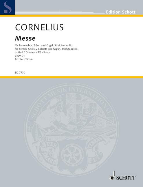 Messe in d-Moll CWV 91 [score]