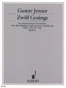 Zwölf Gesänge op. 3, Book 2 [score]