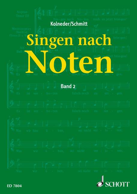 Singen nach Noten, vol. 2
