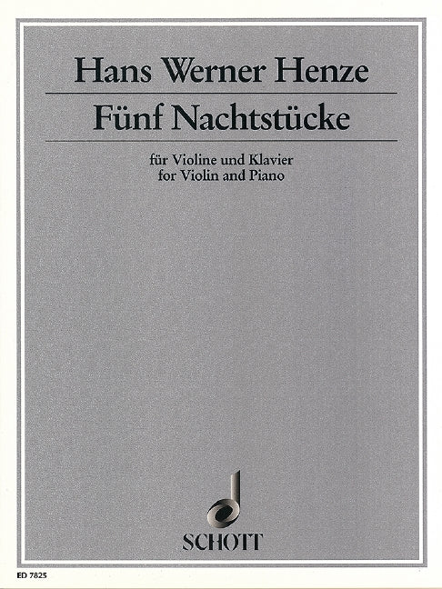 Fünf Nachtstücke