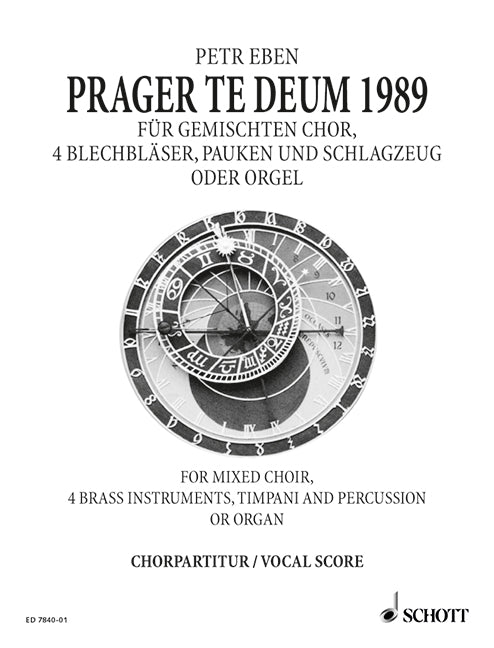 Prager Te Deum 1989 [合唱楽譜]