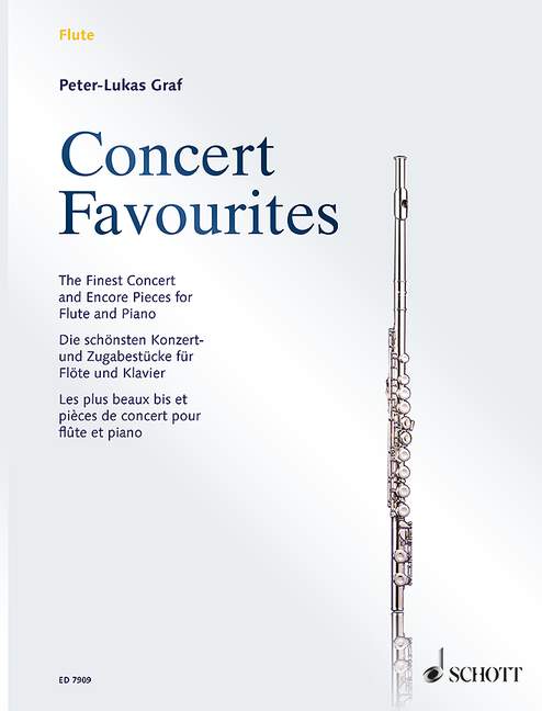 Concert Favourites [flute and piano]