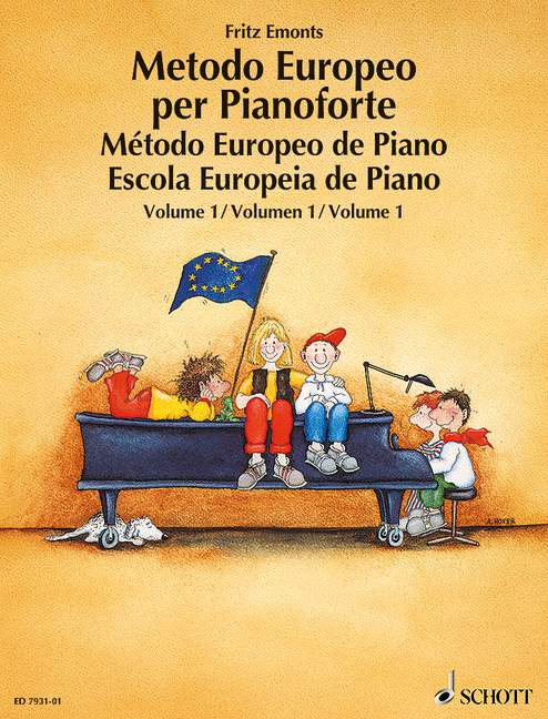 Metodo Europeo per Pianoforte, vol. 1
