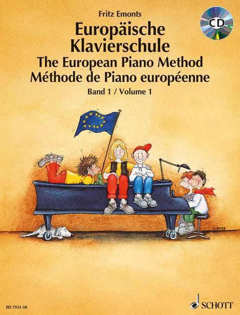 Europäische Klavierschule, vol. 1 [edition with CD]