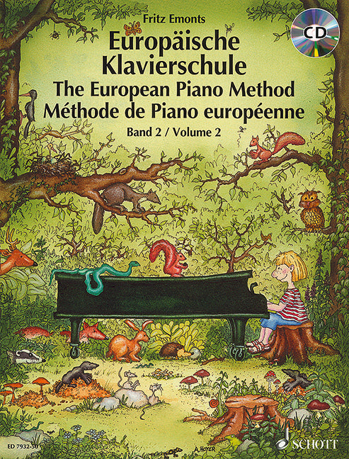Europäische Klavierschule, vol. 2 [edition with CD]