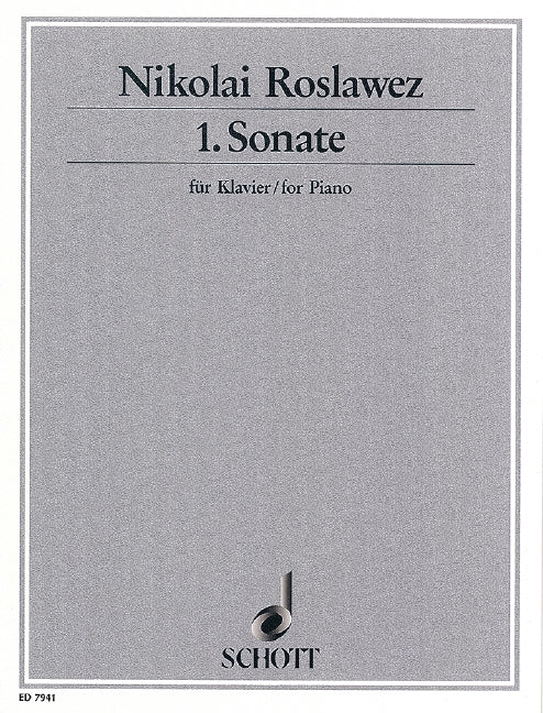 Piano Sonata no. 1
