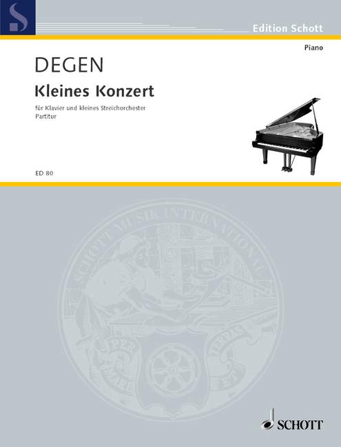Kleines Konzert [piano and string orchestra]