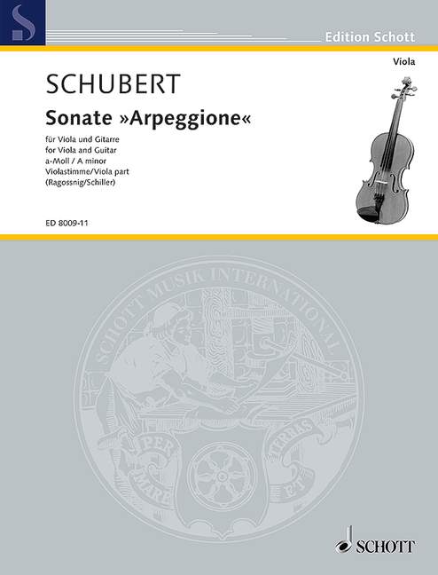 Sonate Arpeggione D 821 [Viola part]