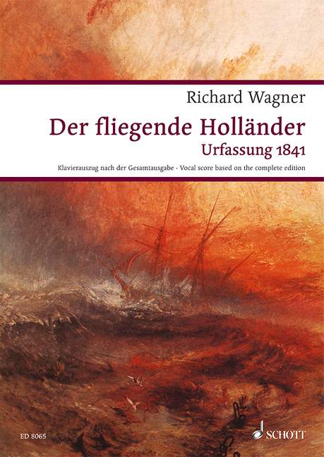 Der fliegende Holländer WWV 63 [vocal/piano score]（ドイツ語・英語）