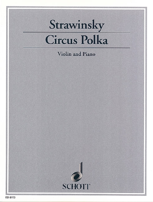 Circus Polka [violin and piano]
