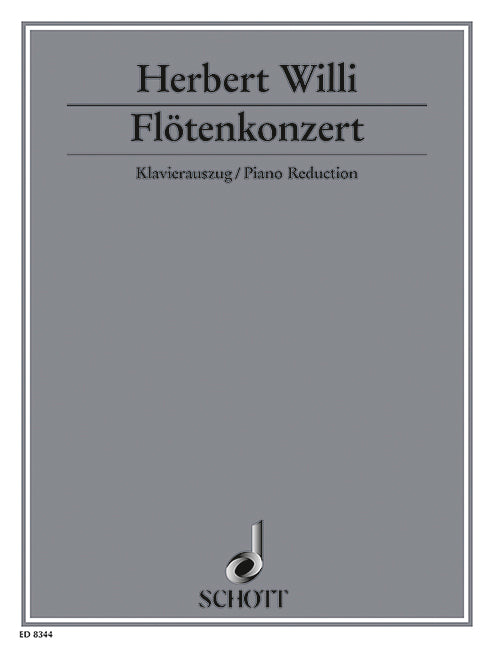 Flöten-Konzert [piano reduction with solo part]