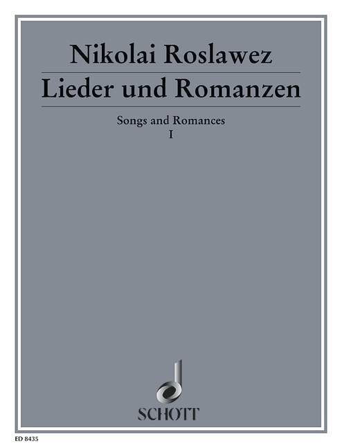 Lieder und Romanzen, vol. 1