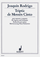 Tríptic de Mossén Cinto [vocal/piano score]