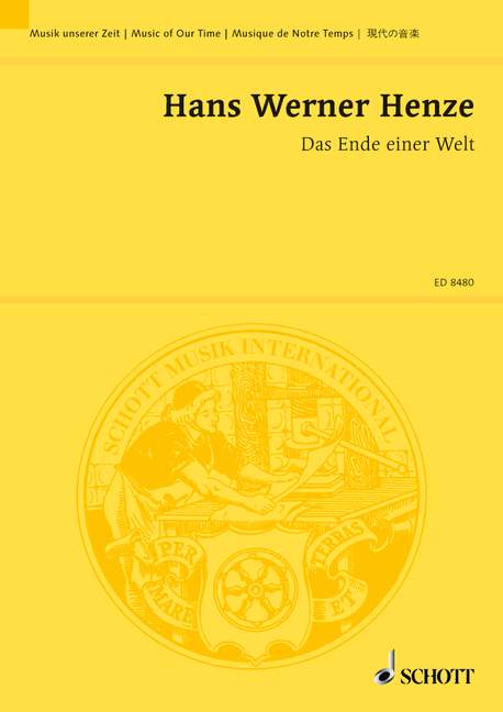 Das Ende einer Welt [study score]