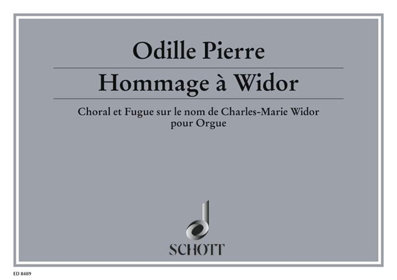 Hommage à Widor op. 5