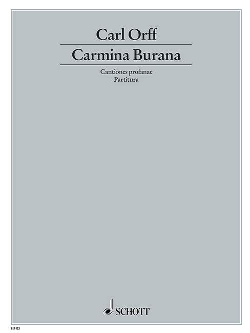 Carmina Burana [full score]