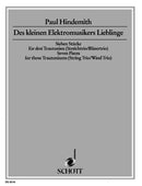 Des kleinen Elektromusikers Lieblinge [string trio / wind instrumentstrio]