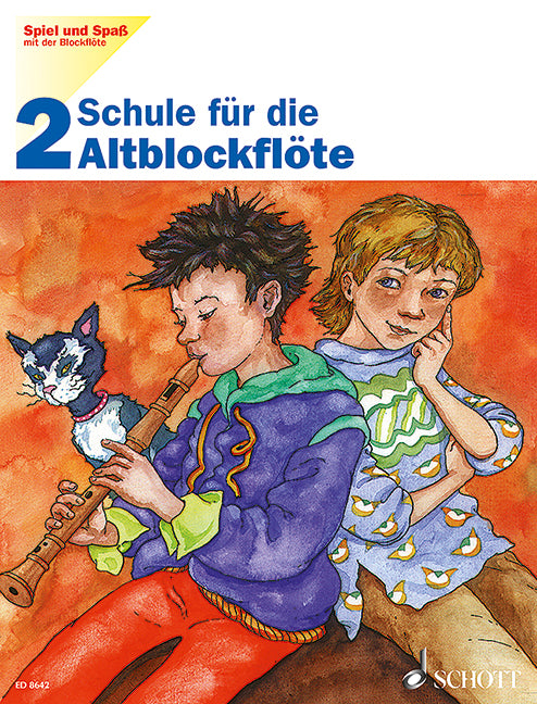 Spiel und Spaß mit der Blockflöte, vol. 2 [student's book]