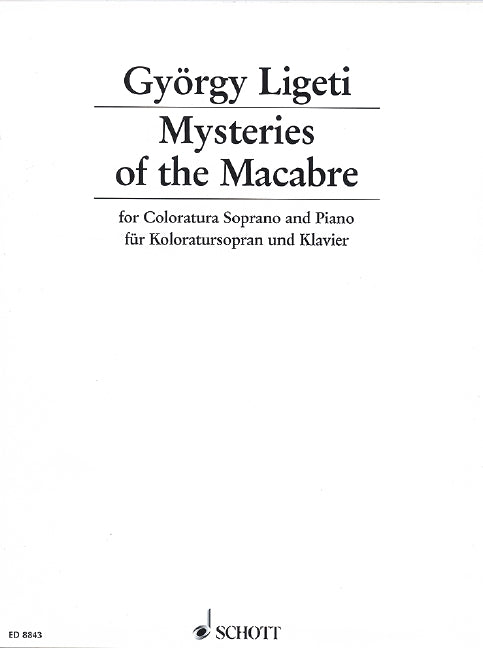 Mysteries of the Macabre (Soprano & Piano)