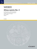 Missa sancta Nr. 2 G-Dur WeV A.5 / WeV A.4 [score]