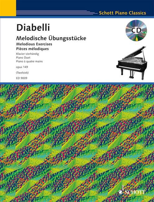 Melodische Übungsstücke op. 149, Edition with CD