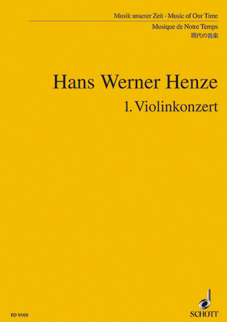 1. Konzert (violin & orchestra) [study score]