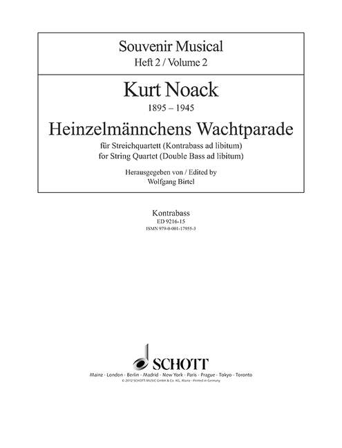 Heinzelmännchens Wachtparade [separate part]