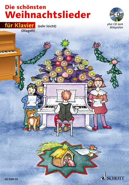 Die schönsten Weihnachtslieder (piano) [edition with CD]