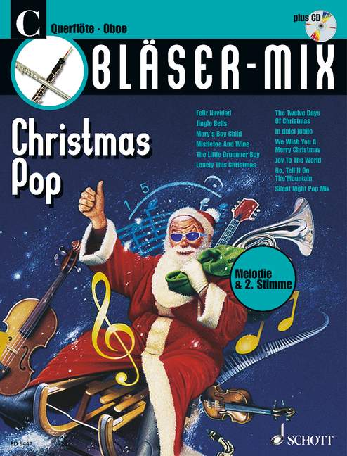 Bläser-Mix: Christmas Pop [C-instruments (flute or oboe)]