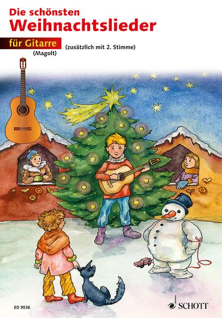 Die schönsten Weihnachtslieder (1-2 guitars)