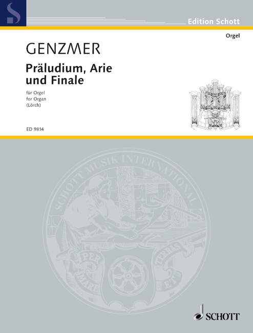 Präludium, Arie und Finale GeWV 413