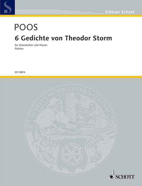 6 Gedichte von Theodor Storm