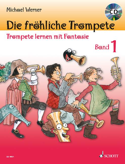 Die fröhliche Trompete, vol. 1 [Vol. 1 + performance book]