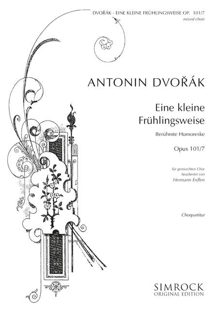 Eine kleine Frühlingsweise F-Dur op. 101/7 [mixed choir (SATB) a cappella]