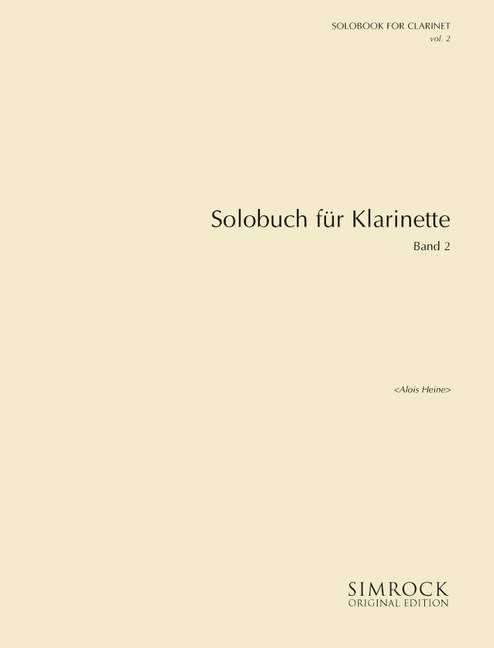 Solobuch für Klarinette, vol. 2