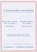 Slawische Tanzweisen: No. 1 in G Minor